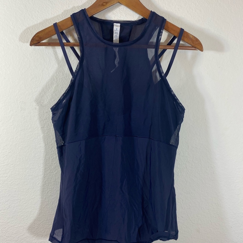 Lululemon mesh tank top